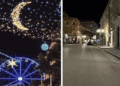 A sinistra, il centro di Foggia nel 2019; a destra, una foto del 2023