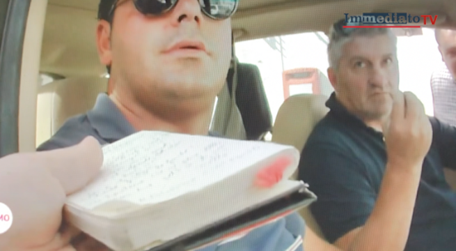 Scirpoli e Gentile intercettati da Rai 2
