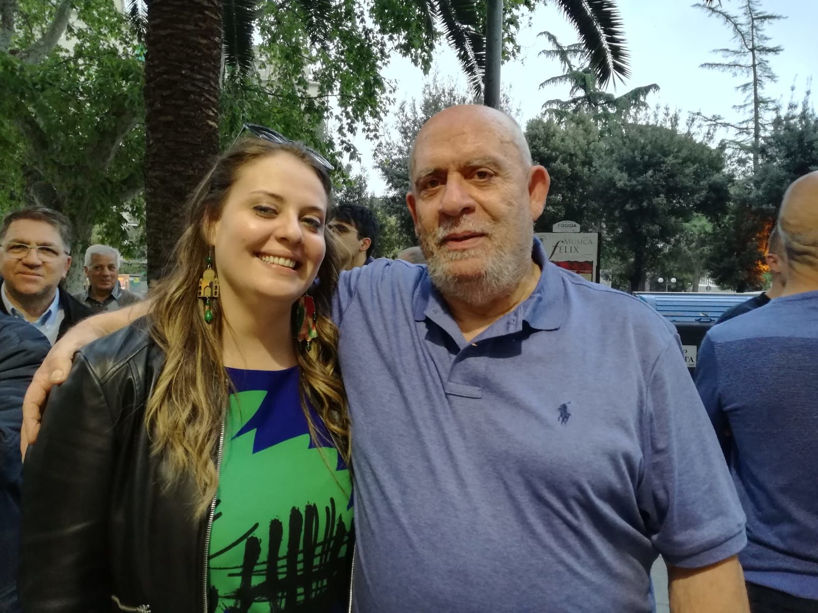 Pasquale Russo e sua figlia Carmela