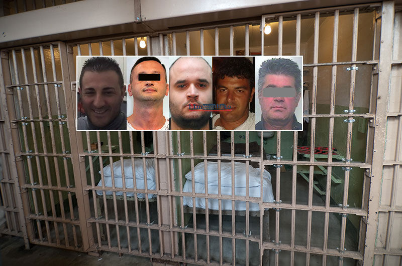 Da sinistra, Miucci, C.D.Sinesi, Pettinicchio, Scirpoli e Notarangelo
