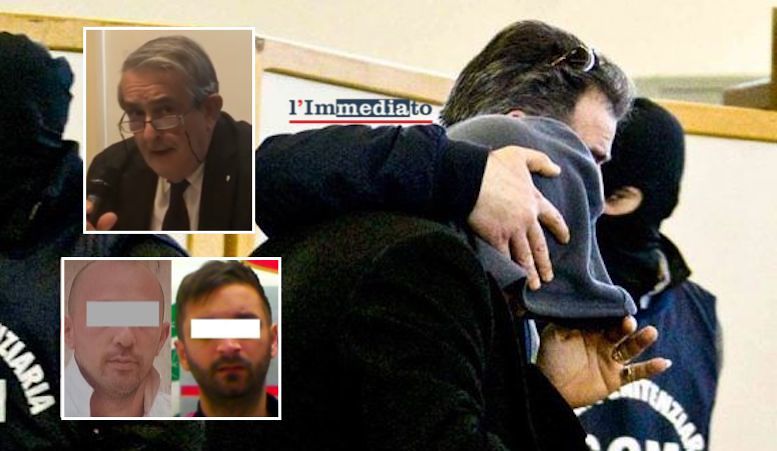 (In alto, Volpe; sotto, Verderosa e Capotosto)