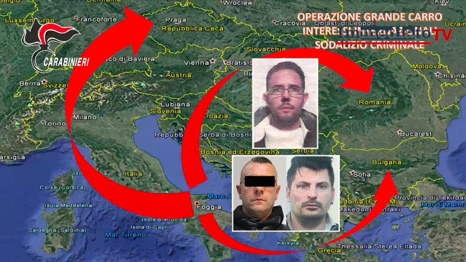 In alto, Donato Delli Carri; sotto, Cupo e Aghilar