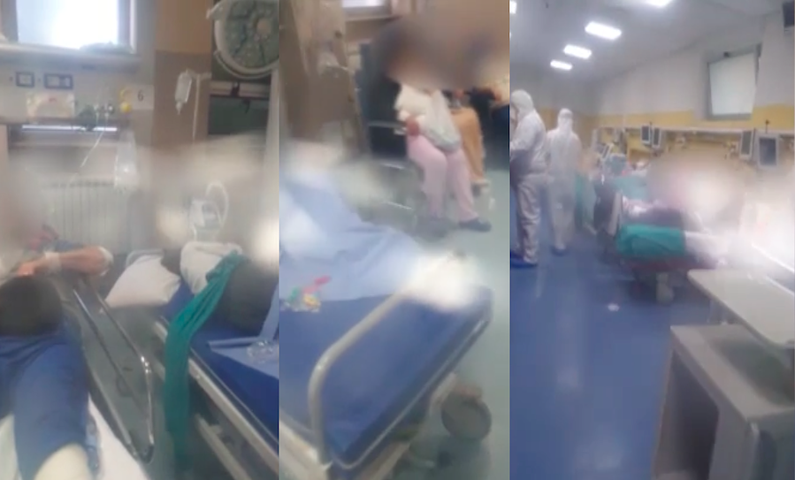 Le immagini del Pronto soccorso del Riuniti di Foggia