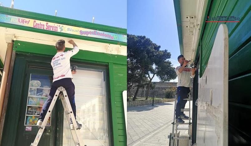 Raffaele Pasqua al lavoro