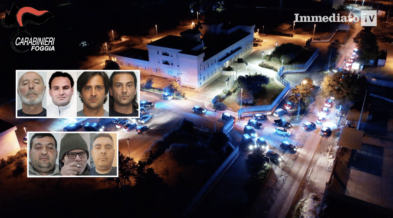 In foto, Moretti, Tizzano e i fratelli Francavilla; sotto, Aprile, Russo e Scopece
