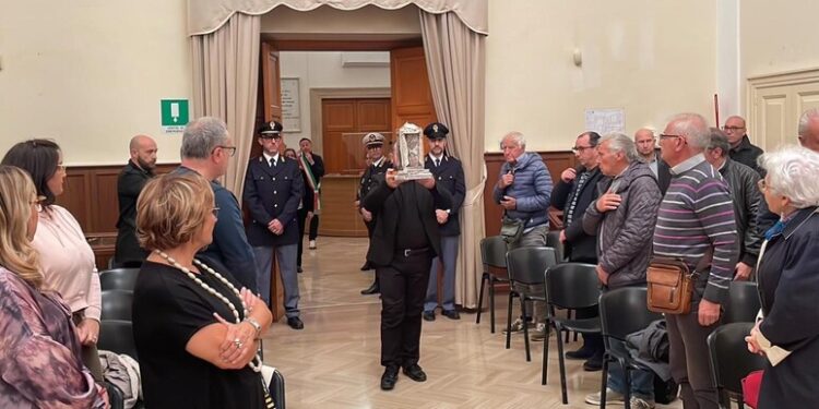 La reliquia del beato Rosario Livatino a Trani
