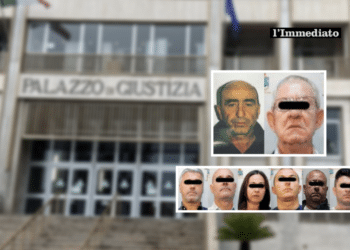 Sopra, Lanza e Carella; sotto, Antoniello, Cocozza, L.Lanza, Pafundi, Di Mattia e Carniola