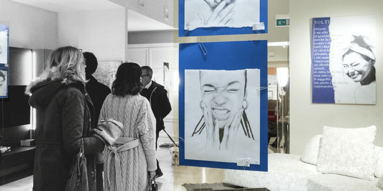 La mostra in via Telesforo