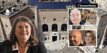 Episcopo; a destra, Galasso, Amatore e Azzarone; sotto, De Santis e Patano