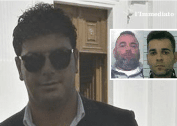 Francesco Scirpoli; nel riquadro, Antonio e Andrea Quitadamo