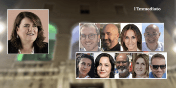 A sinistra Episcopo; a destra, in alto, Emanuele, De Santis, Mendolicchio e Galasso; sotto, Amatore, Aprile, Di Molfetta, Patano e Frattarolo