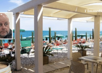 Lido Verde; nel riquadro, l'avvocato Fischetti