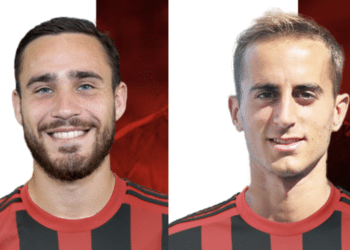 Gagliano ed Ercolani (foto dal sito Calcio Foggia)