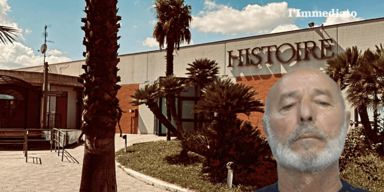 L'Histoire; in primo piano, il boss Moretti