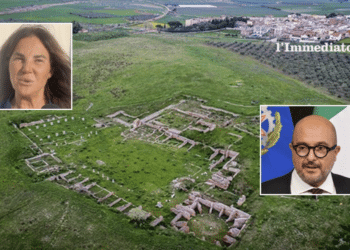Herdonia; nei riquadri, Fallucchi e Sangiuliano