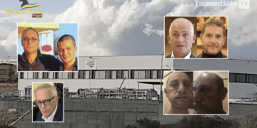 A sinistra, i Fatone; sotto, Vaccaro; a destra, Rotice e Salvemini; sotto, Manzella