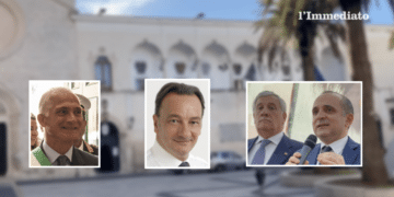 Rotice, De Leonardis, Tajani e D'Attis
