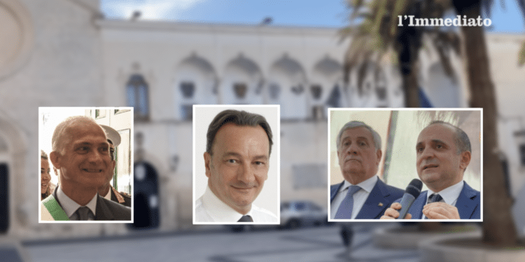 Rotice, De Leonardis, Tajani e D'Attis