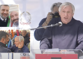 Nei riquadri, Decaro con De Santis e Ciotti