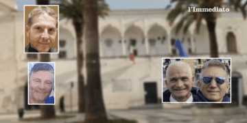 In alto, Salvemini; sotto, Romito; a destra, Rotice e D'Alba