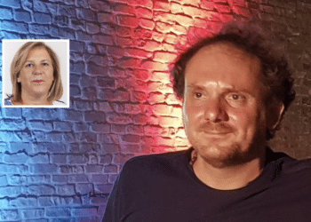Domenico La Marca; nel riquadro, Michela Quitadamo