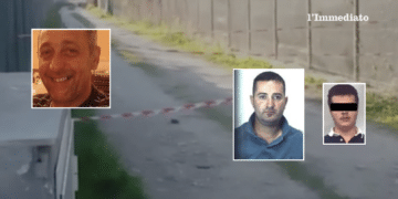 In alto, Giambattista Notarangelo; a destra, Marco Raduano e Michele Notarangelo