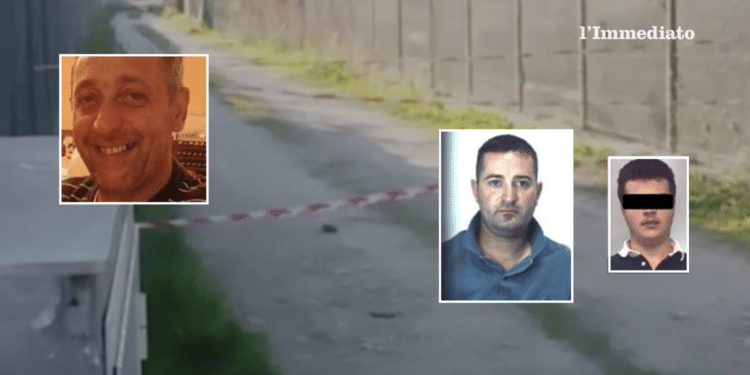 In alto, Giambattista Notarangelo; a destra, Marco Raduano e Michele Notarangelo