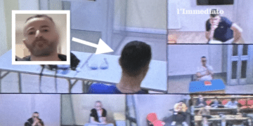 In alto a sinistra, Marco Raduano; in alto a destra, Scirpoli; Matteo Lombardi il secondo da sinistra in basso