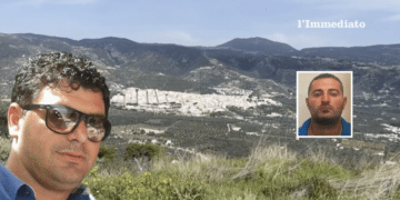 Da sinistra, Scirpoli e Raduano; sullo sfondo, Mattinata