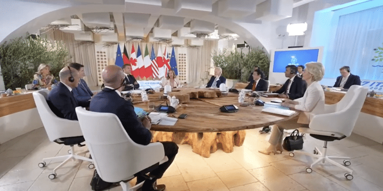 Un momento del G7