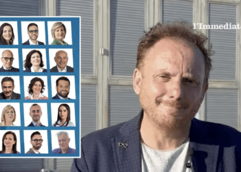 La Marca; nel riquadro, i 15 consiglieri della sua coalizione in caso di vittoria del centrosinistra