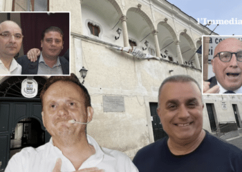 La Marca e Galli; a sinistra, Riccardi e Zingariello; a destra, Marasco