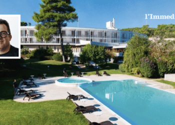 Resort Gusmay; nel riquadro, Pagliara