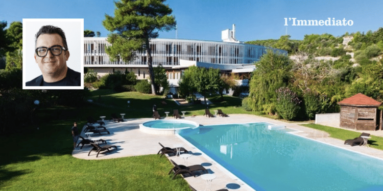 Resort Gusmay; nel riquadro, Pagliara