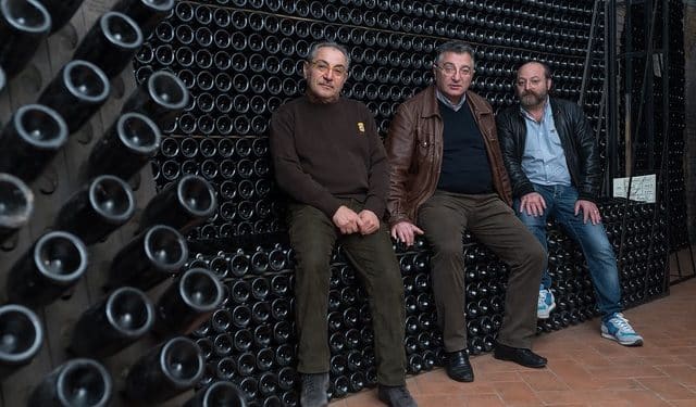 Da sin. Del Priore, D'Amico, Rapini