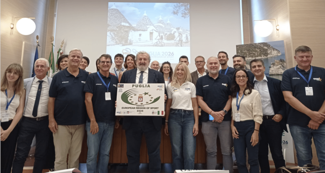 La Puglia sarà Regione Europea dello Sport 2026. Emiliano e Piemontese:  "Riconosciuto nostro impegno" - l'Immediato