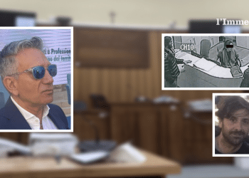 Michele D'Alba; a destra, Gatta e Tizzano quando si presentarono al "Sorriso", sotto Pino Francavilla