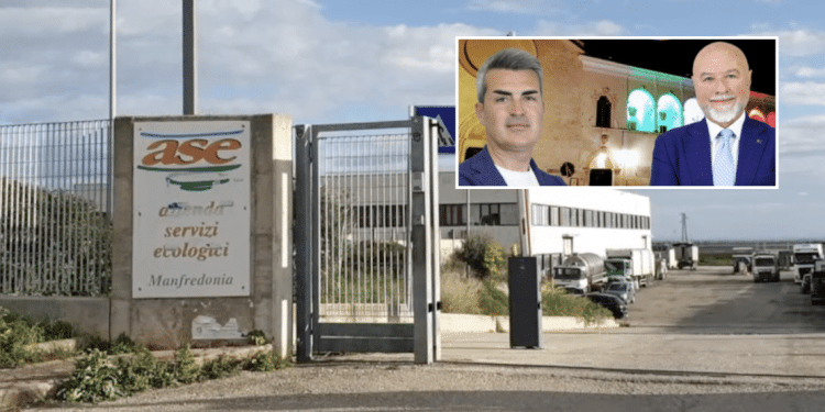 Ritucci e Tasso; sullo sfondo, Ase
