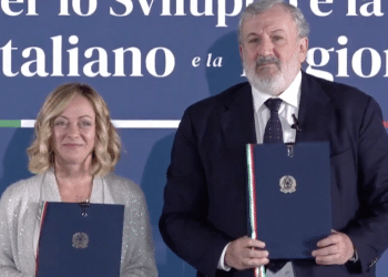 Meloni ed Emiliano