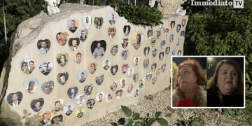 Vittime della strada, il monumento al CEP di Foggia; nel riquadro, Viggiano ed Episcopo