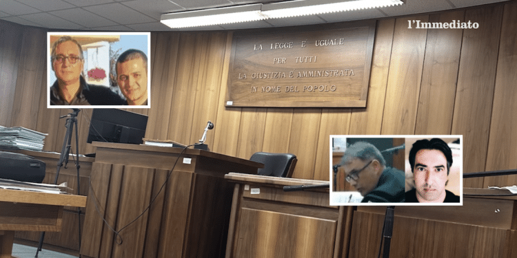 I Fatone; a destra, i legali Ciociola e Troiano