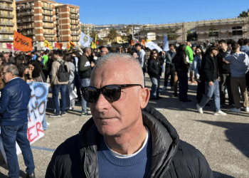 Gianni Rotice alla marcia antimafia di Libera