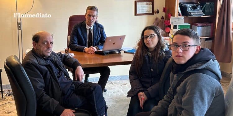 famiglia Karol Cordisco con l'avvocato Sodrio