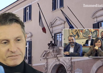 Nobiletti; a destra, Cavalieri e Palmieri; dietro, Mangiacotti e Di Pumpo