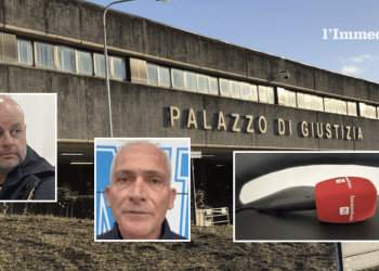Fischetti, Rotice; sullo sfondo, il tribunale foggiano