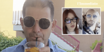Taulant Malaj; nel riquadro, le vittime Jessica Malaj e Massimo De Santis