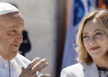 Papa Francesco e Meloni