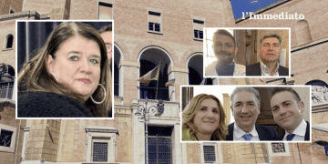 Episcopo; a destra, Mancini e Cataneo; sotto, Patano, Clemente e Frattarolo