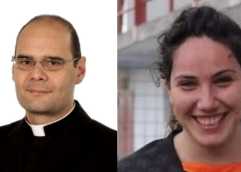 Don Nicola D'Onghia e Fabiana Chiarappa