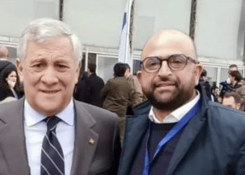 Antonio Tajani e Damiano Totaro